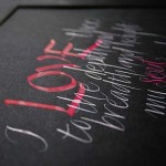 I-love-you-to-the-depth-calligraphy-gilding