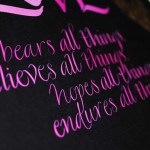 Love-bears-all-things-calligraphy-art