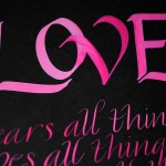 Love-calligraphy-art-by-wedding-callligrapher