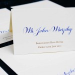place-card-calligraphy wedding place card with calligraphy
