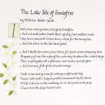 The-Lake-Isle-of-Innisfree-poem-in-calligraphy