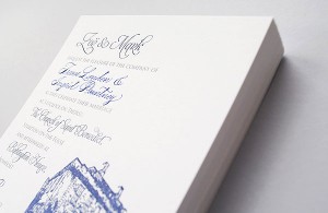 invitation calligraphy
