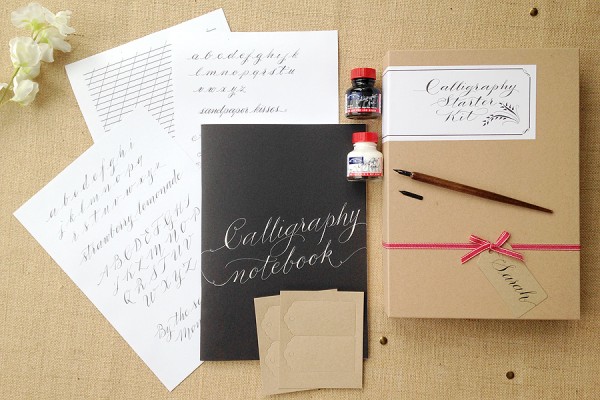 a4 calligraphy starter kit