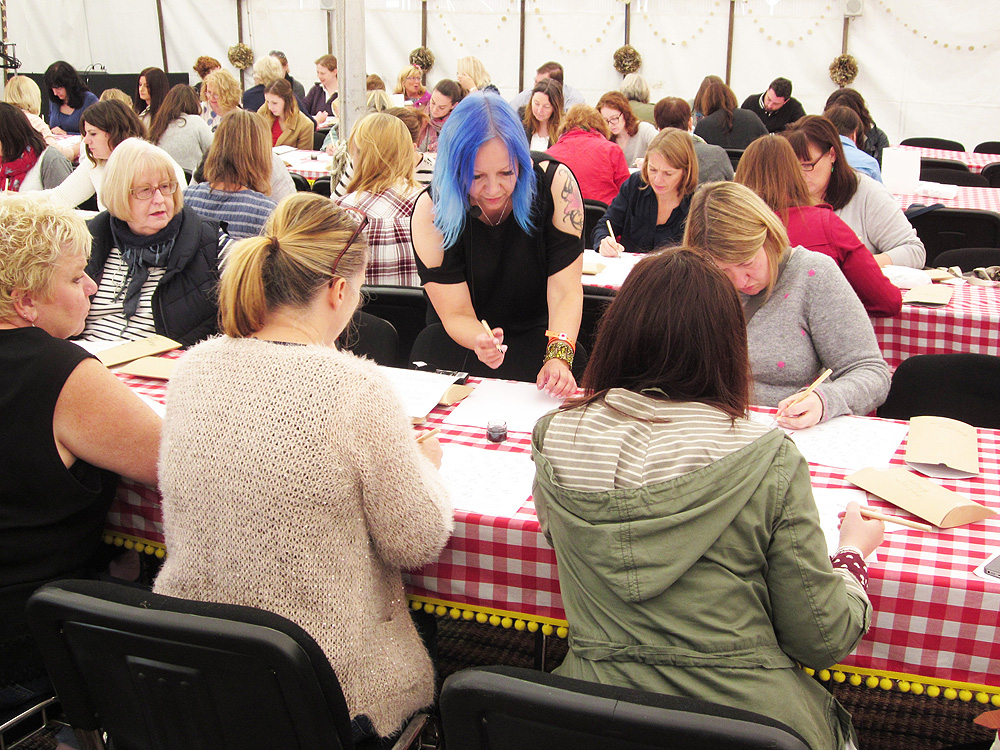 So how did it go at The Handmade Fair? Our adventures with Kirstie at Hampton Court, September 2015