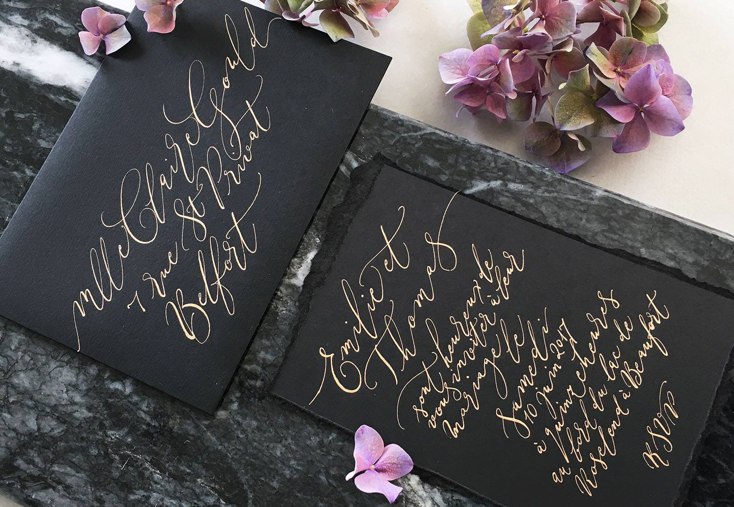 Learn modern calligraphy with me in Cumbria!