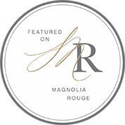 wedding blog featured badge - Magnolia Rouge