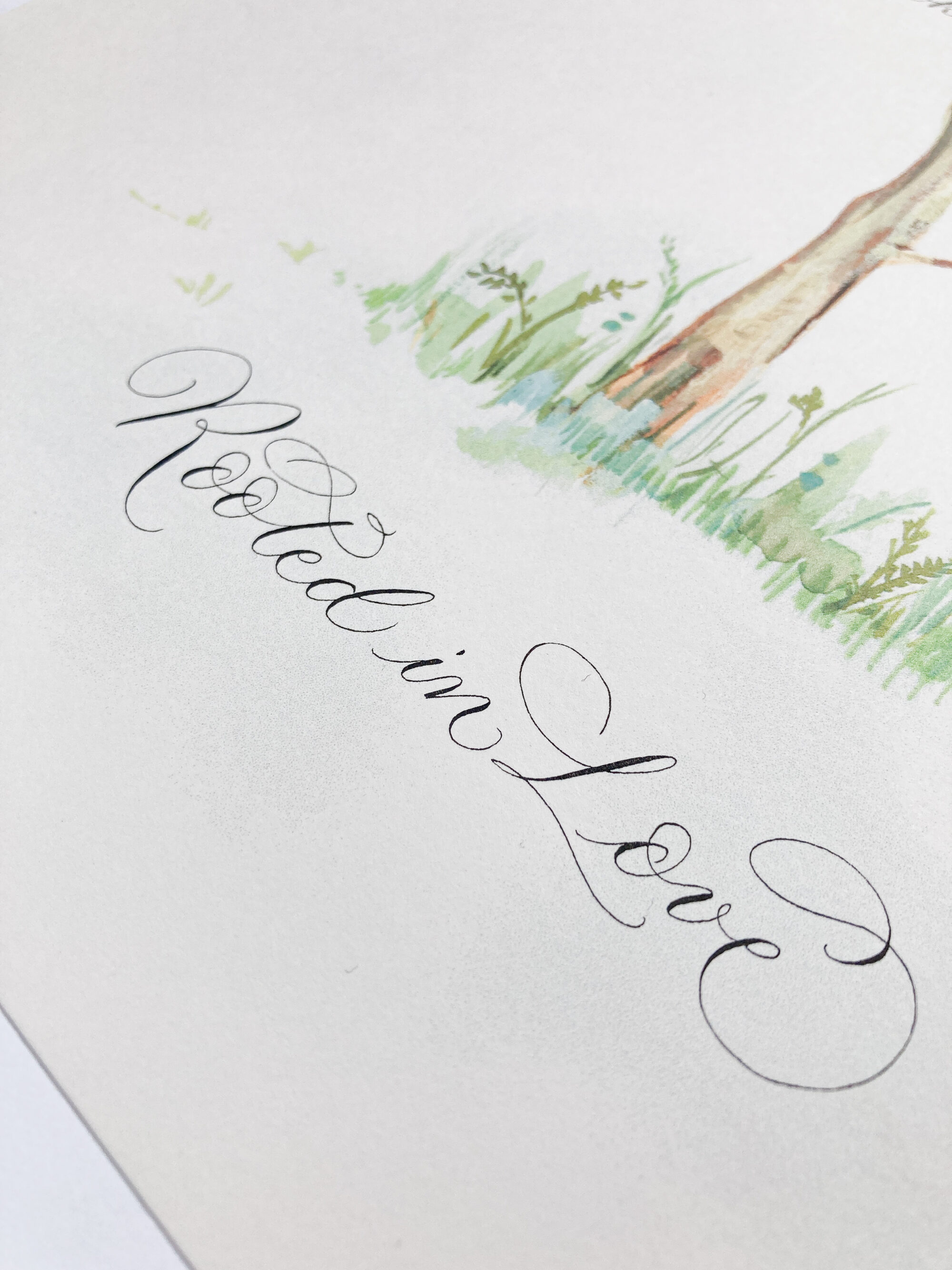 Title for a family tree - Rooted in Love