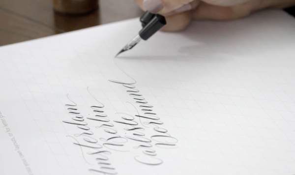 Making Beautiful Letters – a modern calligraphy workshop #4 – By Moon ...